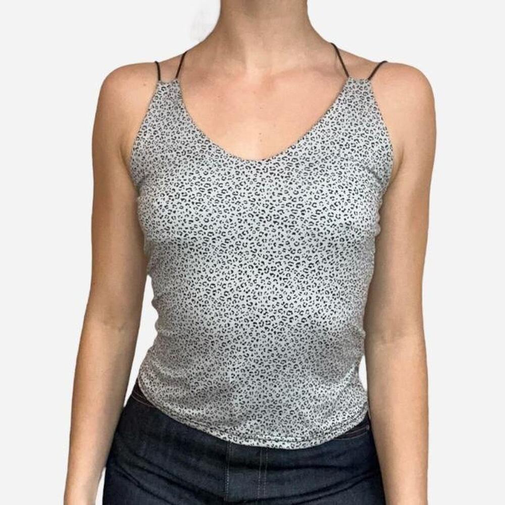 Cheetah tank top size small
